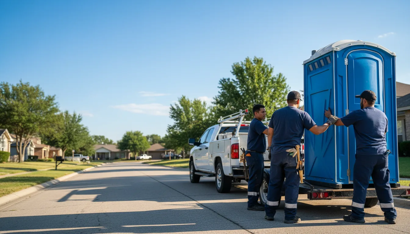 Portable Toilet Rental in Buffalo Gap, TX near me